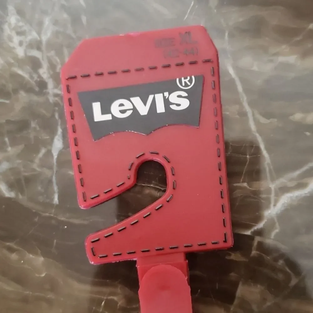 Levi leather belt